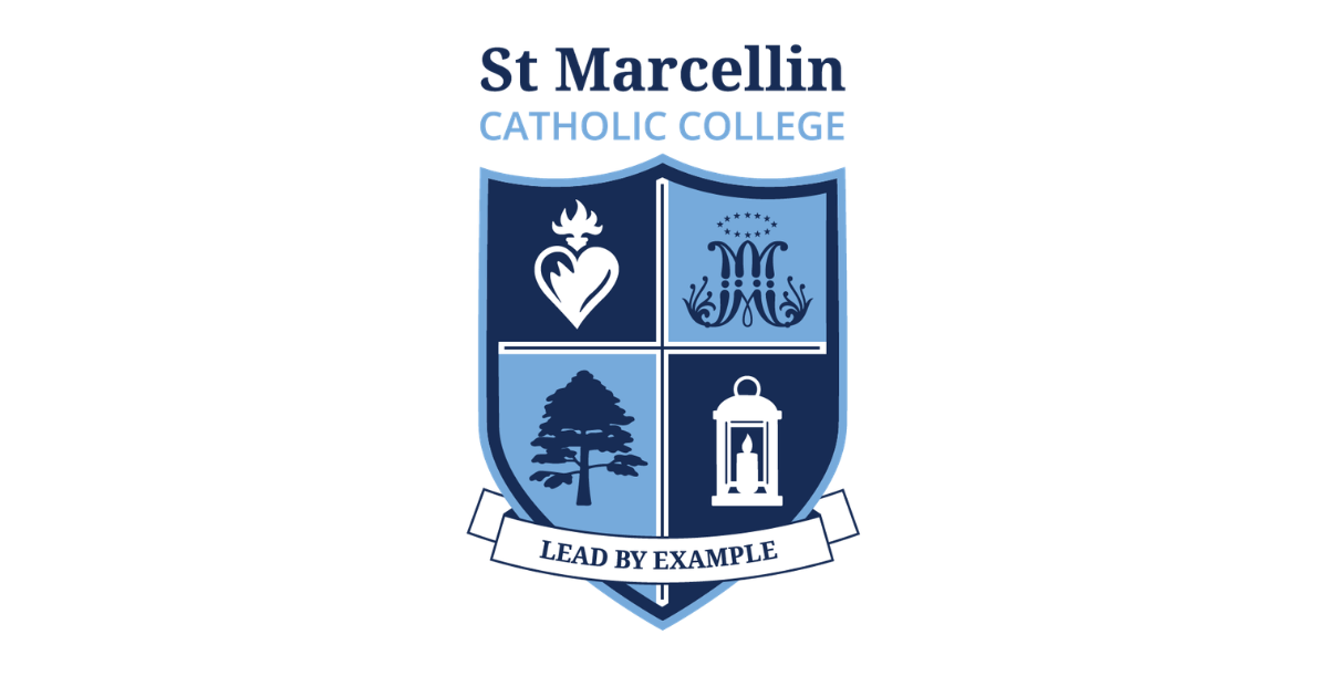 New St Marcellin Catholic College logo