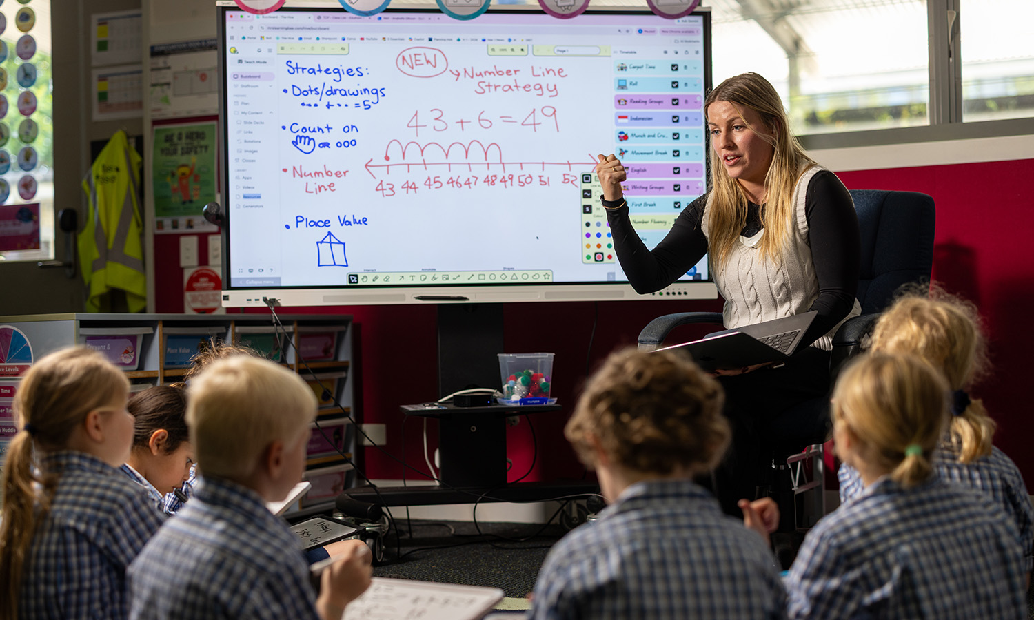 Mother Teresa Catholic Primary School, Ormeau Teacher Anabelle Gibson