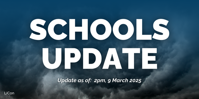 Schools update: Weather impacts | Brisbane Catholic Education