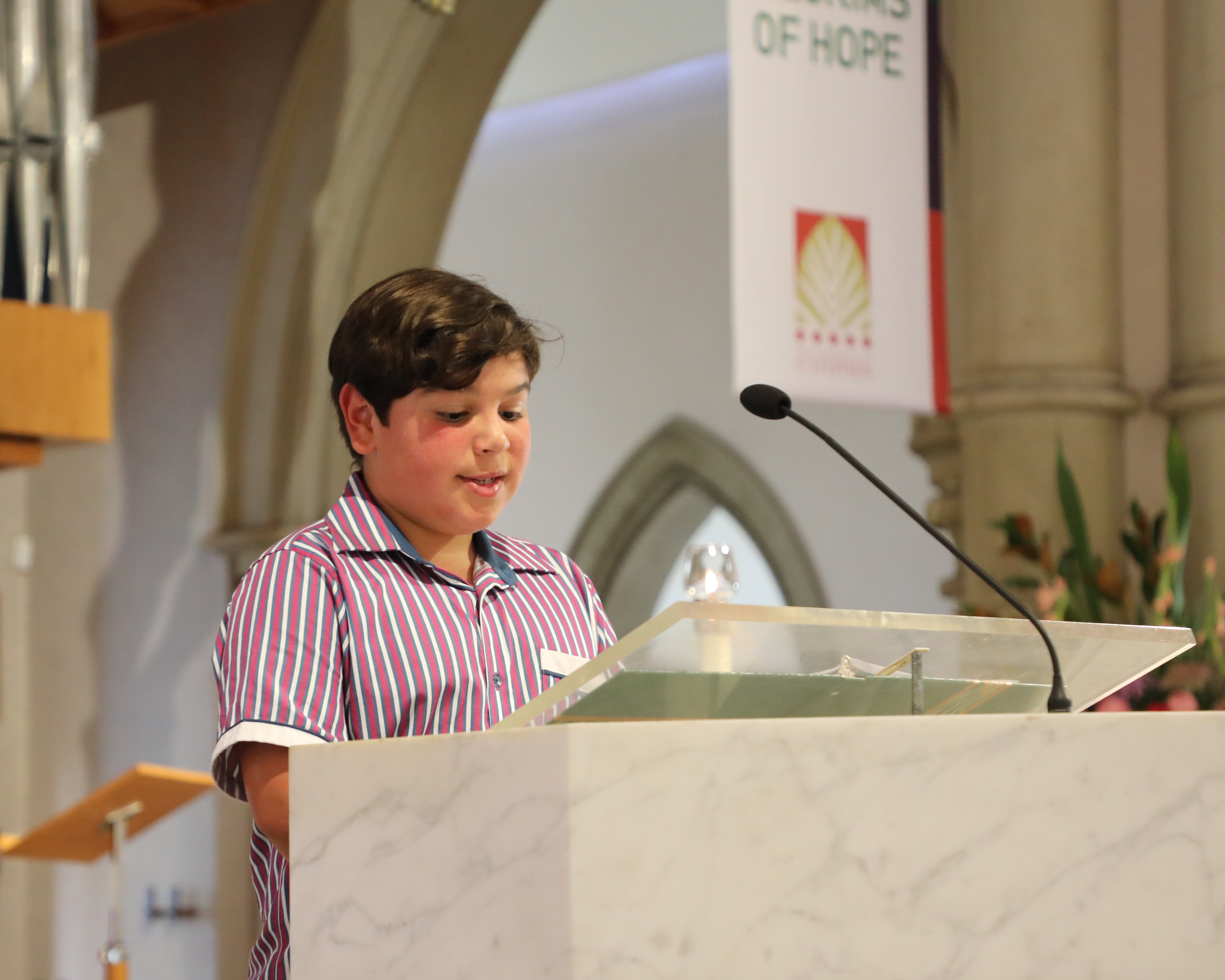 BCE Students unite against poverty at Project Compassion launch ...