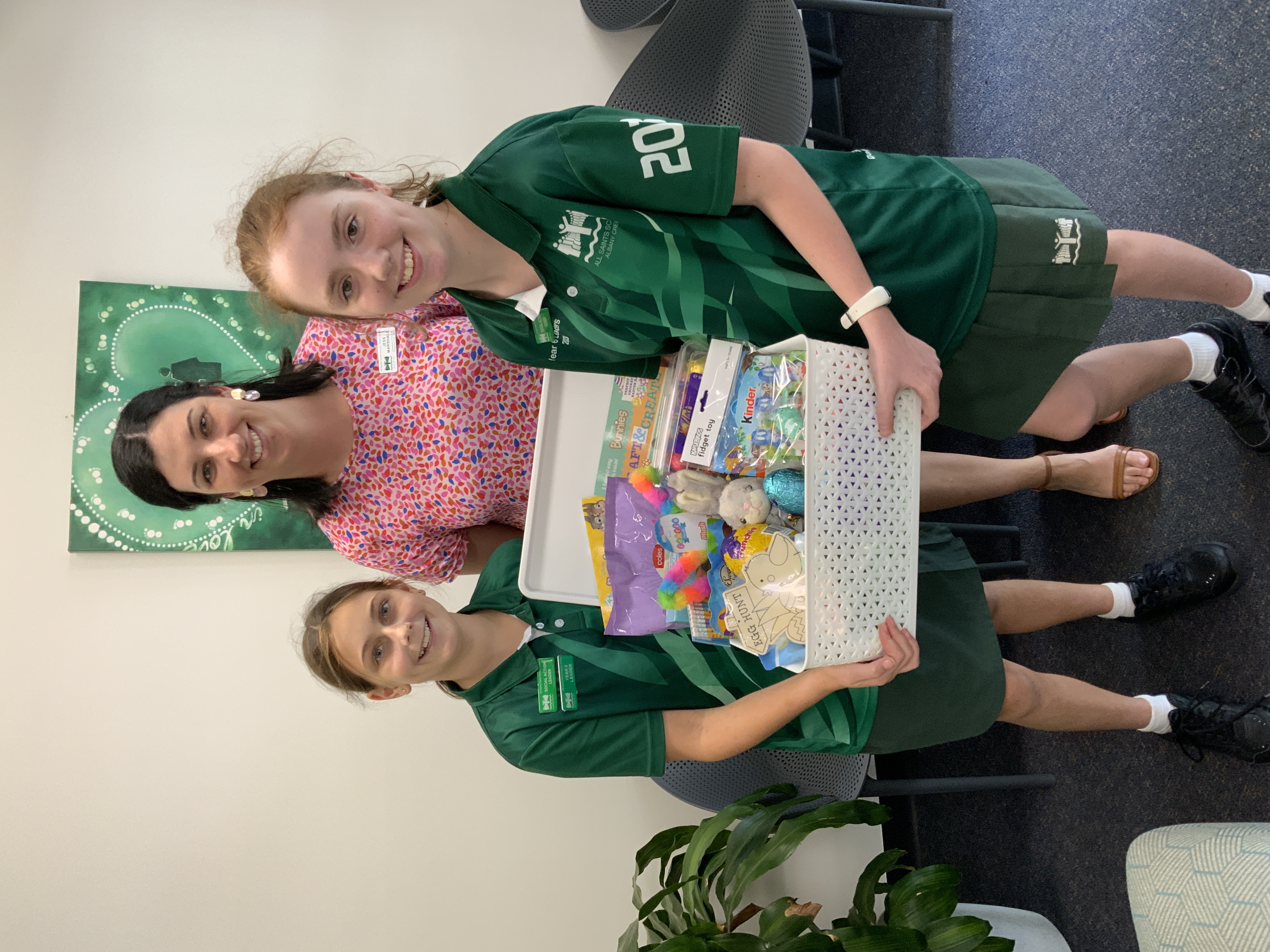 All Saints Primary School Albany Creek held an Easter egg raffle.JPG