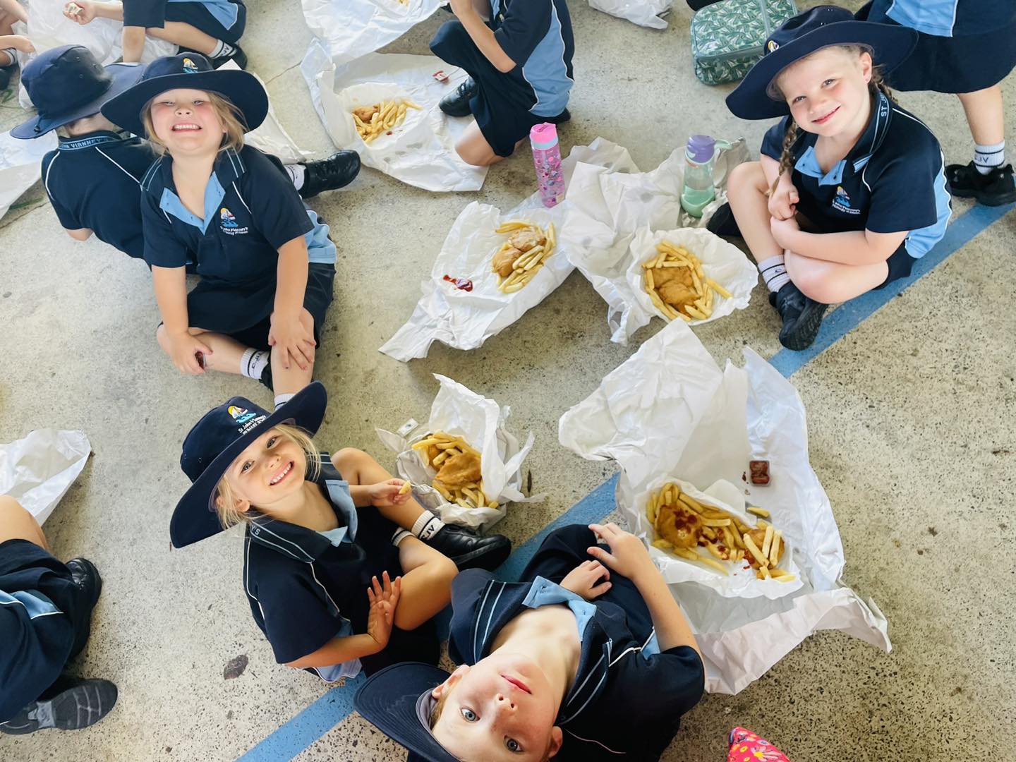 St John Vianney’s Primary School Manly raises funds for Project Compassion with a fish and chip day..jpg