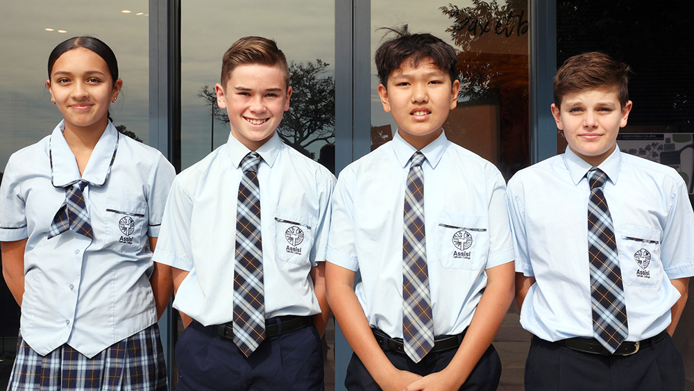 Assisi Catholic College Year 7 students at the Vinci Decathlon competition. ©Brisbane Catholic Education, Assisi Catholic College, Upper Coomera (2024).jpg