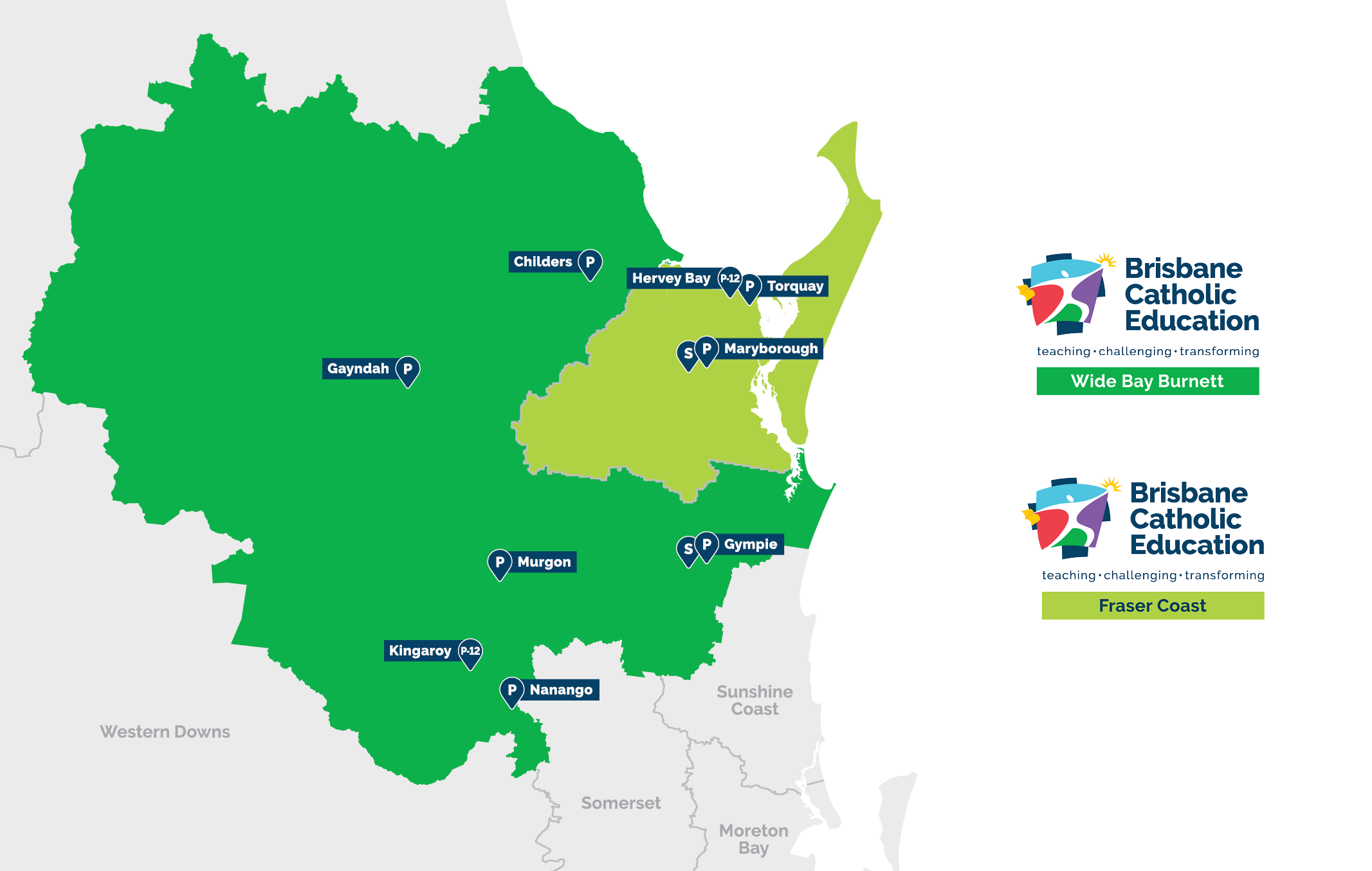 Wide Bay Burnett & Fraser Coast landing page map.png